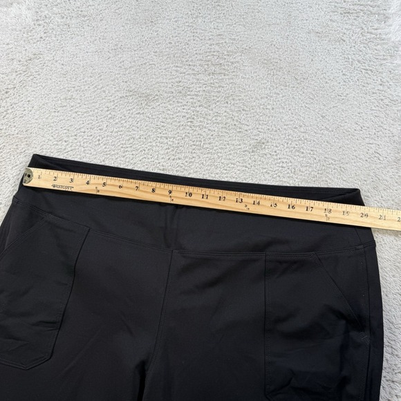 Carhartt Pants Womens 2XL Black Fitted Utility Stretch Midweight Leggings 102482 - Picture 3 of 6